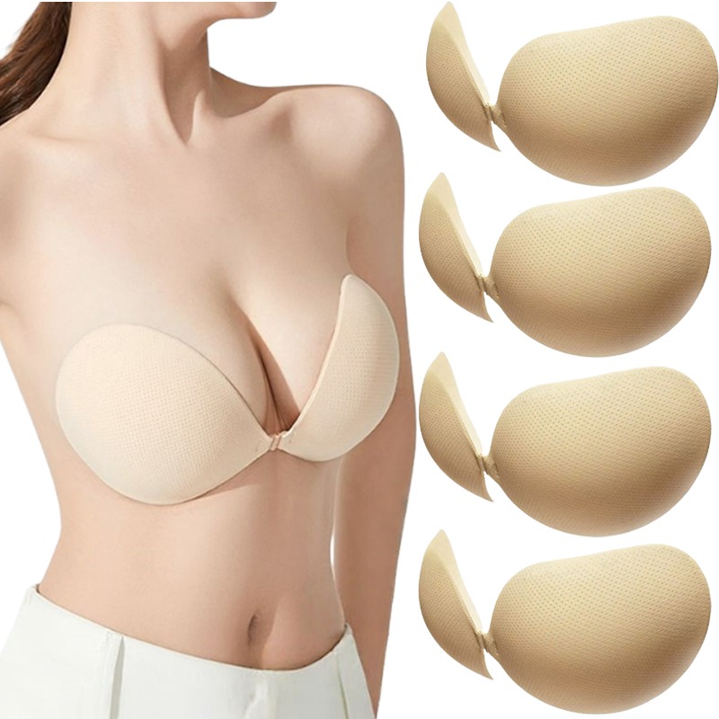 Strapless Bra Adhesive - Sujetador Adhesivo Push-Up de Silicona Engrosada