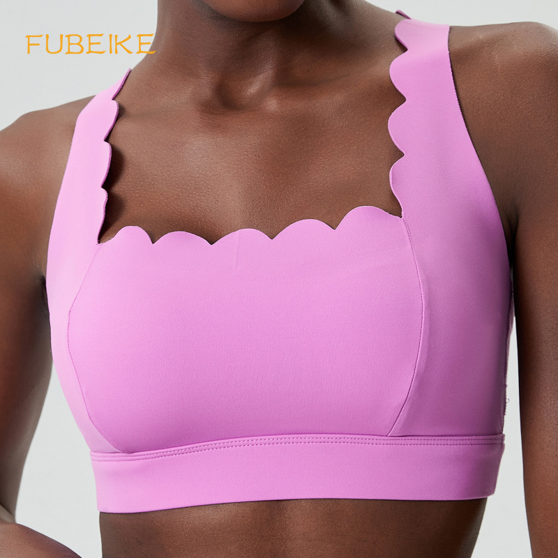 Sports Bra Racerback - FUBEIKE-ropa interior de doble hombro con