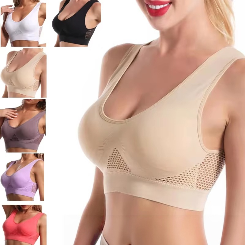 Full Coverage Bra - Sujetador deportivo de talla grande para
