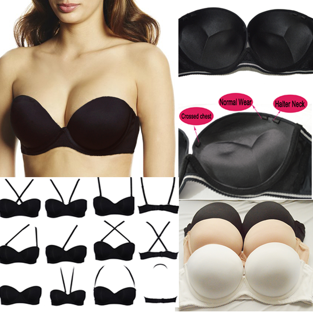 Convertible Bra Multiway - Ropa interior Sexy multiposición para boda,