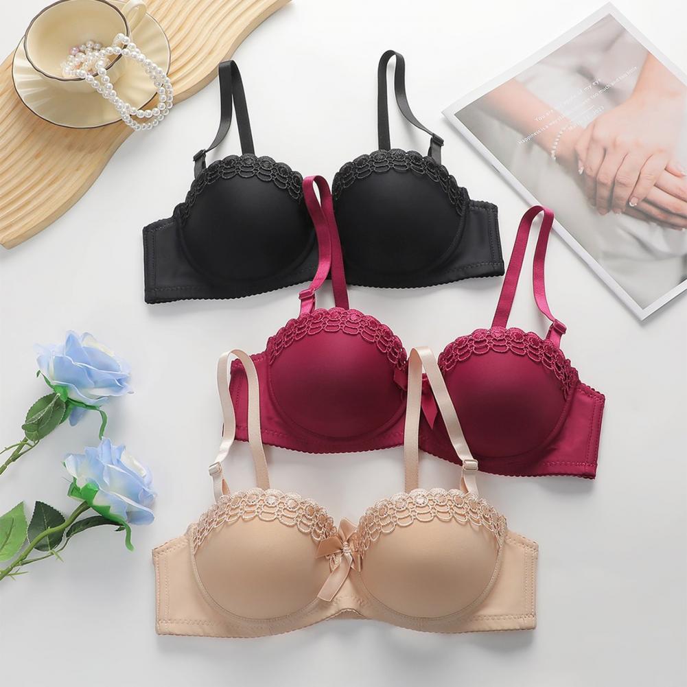 Demi Bra Balconette - Sujetador de nailon para mujer, Bralettes