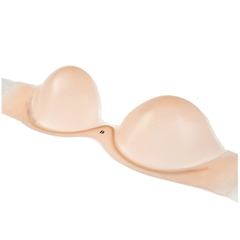 Backless Bra Sticky - Sujetador de silicona de talla grande