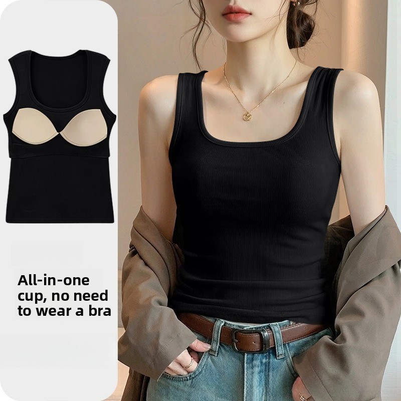 T Shirt Bra Seamless - Nuevo Top Deportivo sin Costuras con