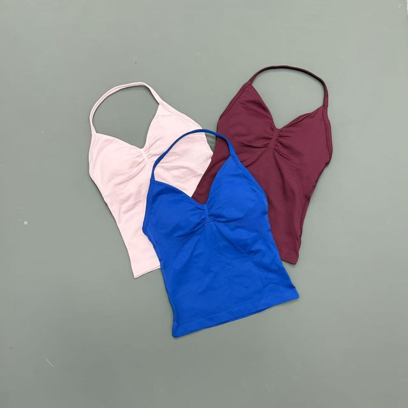 Camiseta Deportiva sin Costura - Sports Bra Racerback reseña y precio