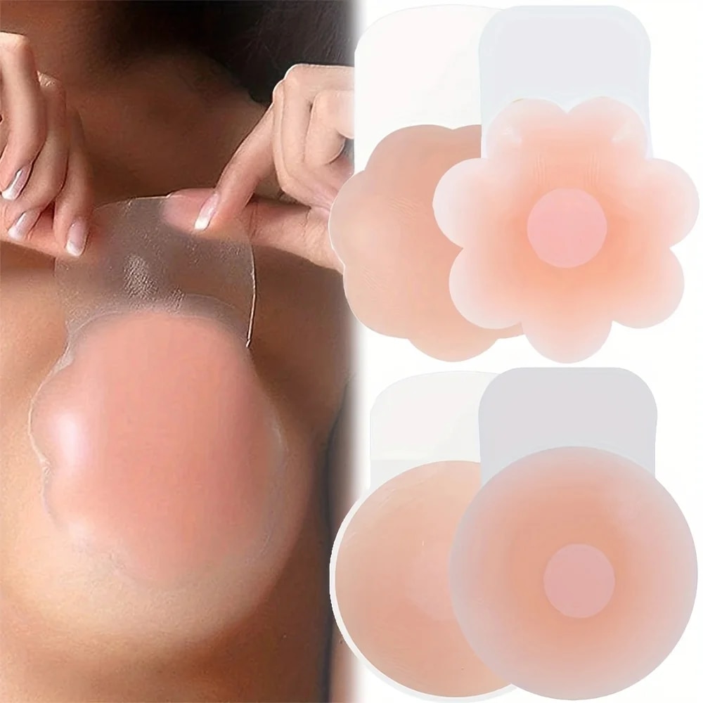 1 par de cubiertas de silicona - Push Up Bra Silicone reseña y precio