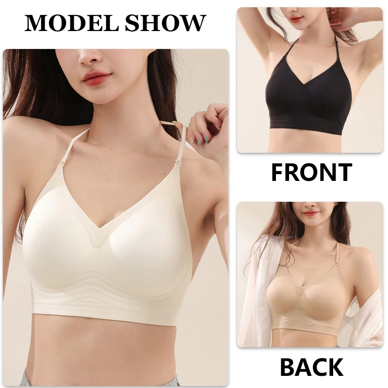 Bralette Delgado con Cuello en - Convertible Bra Multiway reseña y precio