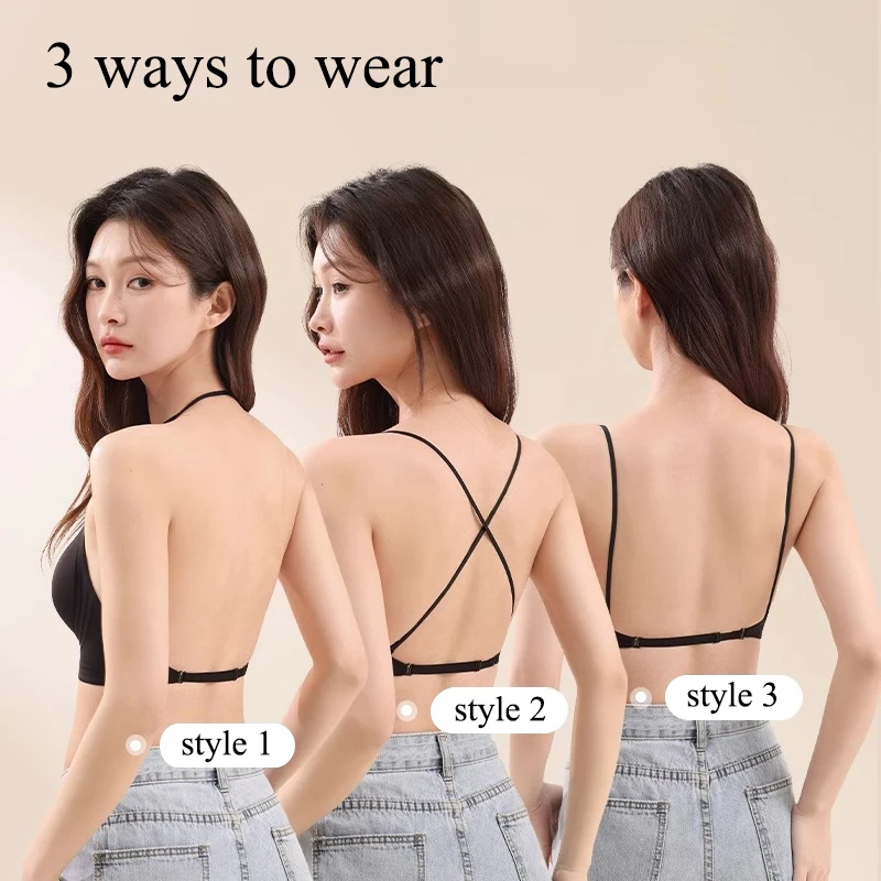 Bralette Delgado con Cuello en - Convertible Bra Multiway reseña y precio