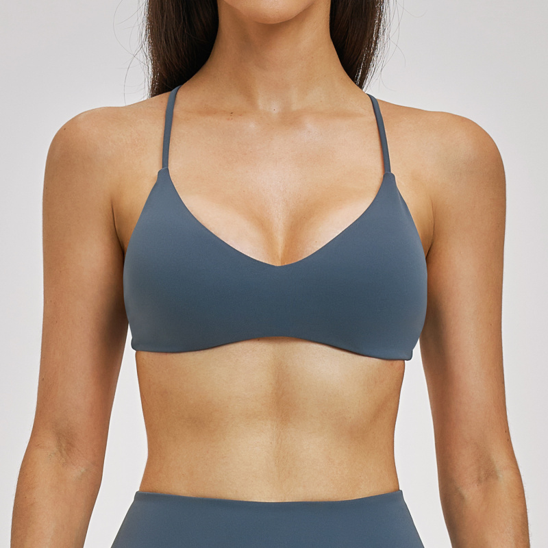 Sujetador deportivo sin espald - Sports Bra Racerback reseña y precio