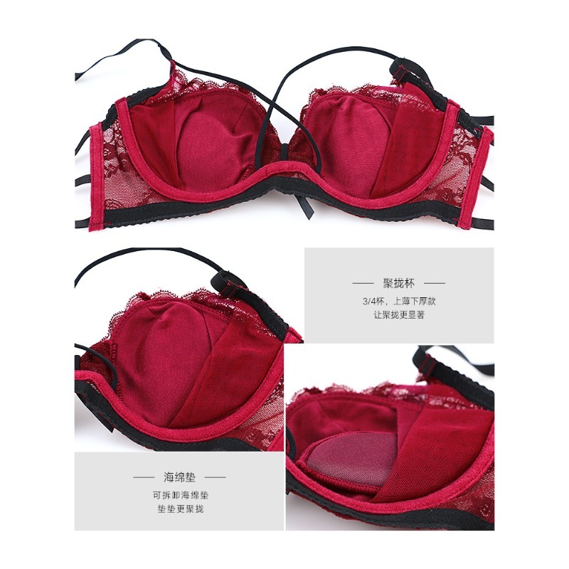 Elegante conjunto de sujetador - Demi Bra Balconette reseña y precio