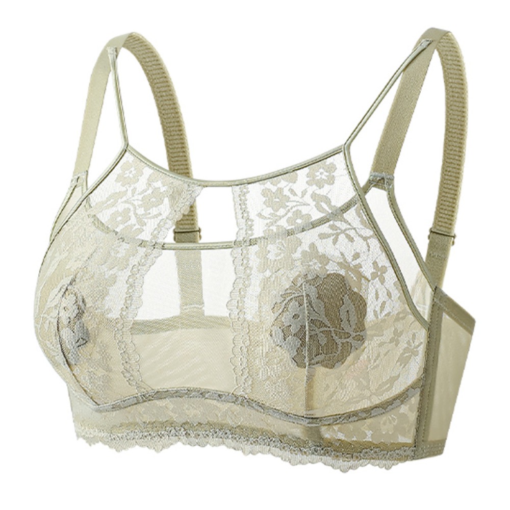 Sujetador inalámbrico con esco - Sheer Mesh Bra reseña y precio